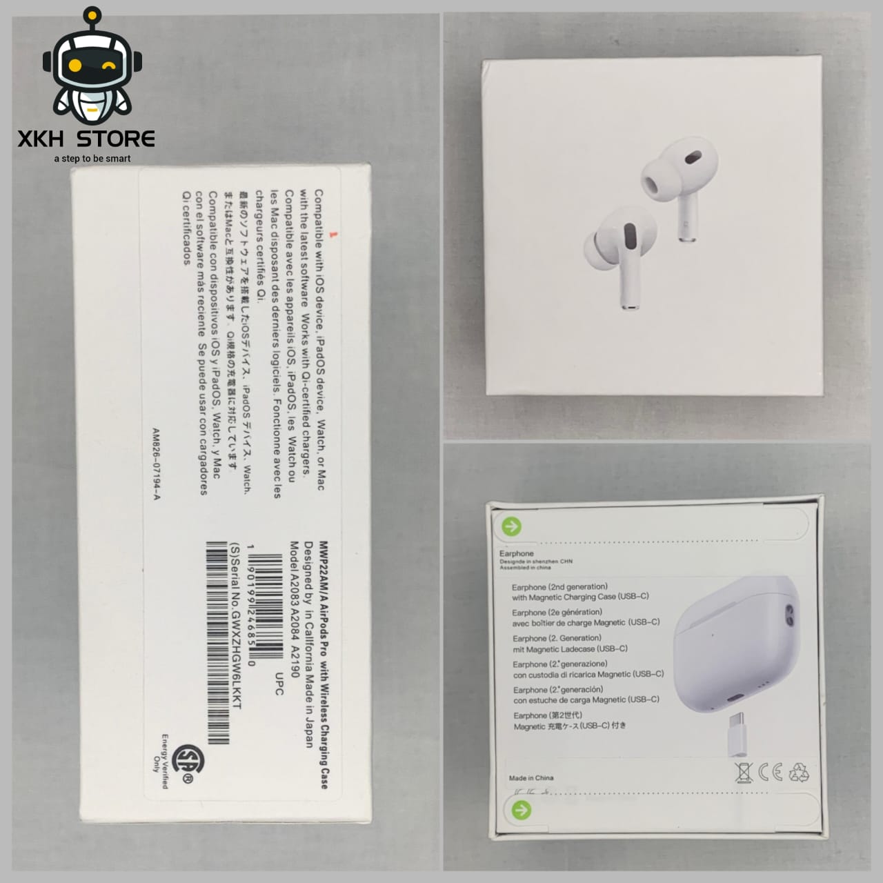 Airpods PRO 2nd Generation "WITH FREE CASE"