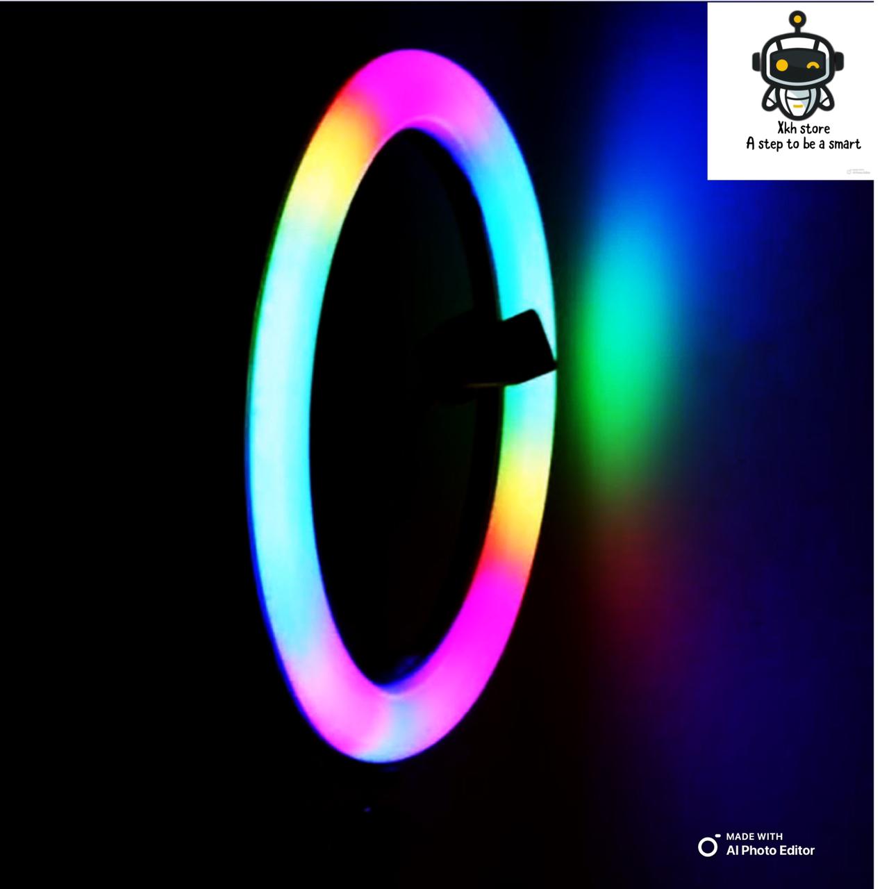 RGB LED soft RING LIGHT