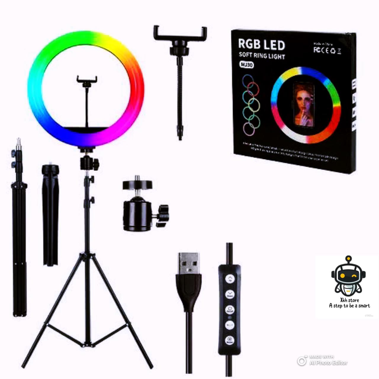 RGB LED soft RING LIGHT